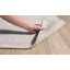 Tapis taupe / gris fabriqué à la main Moosup-926409057