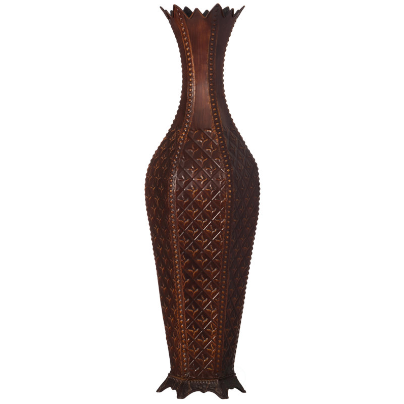 Cortnee Metal Floor Vase