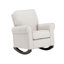 Chaise berçante Elvin, tissu beige