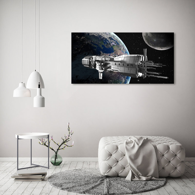 Spacecraft - Wrapped Canvas Print