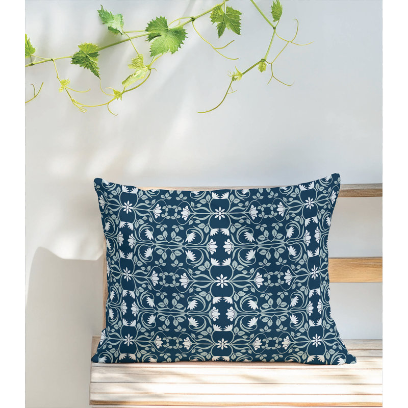 Coussin Savanah, Bleu