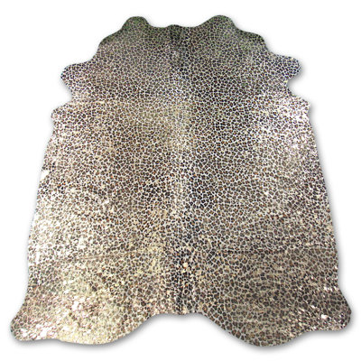 Leather Animal Print Indoor Rug