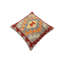 Oreiller rustique en kilim tissé à la main Caballer - 17 po x 18 po Rustic-283029664-283029634