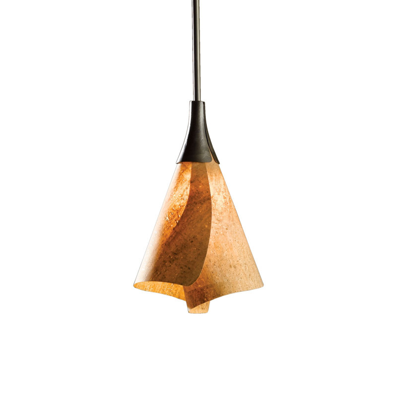 Mobius 1 - Light 8" Wide Single Pendant, Black