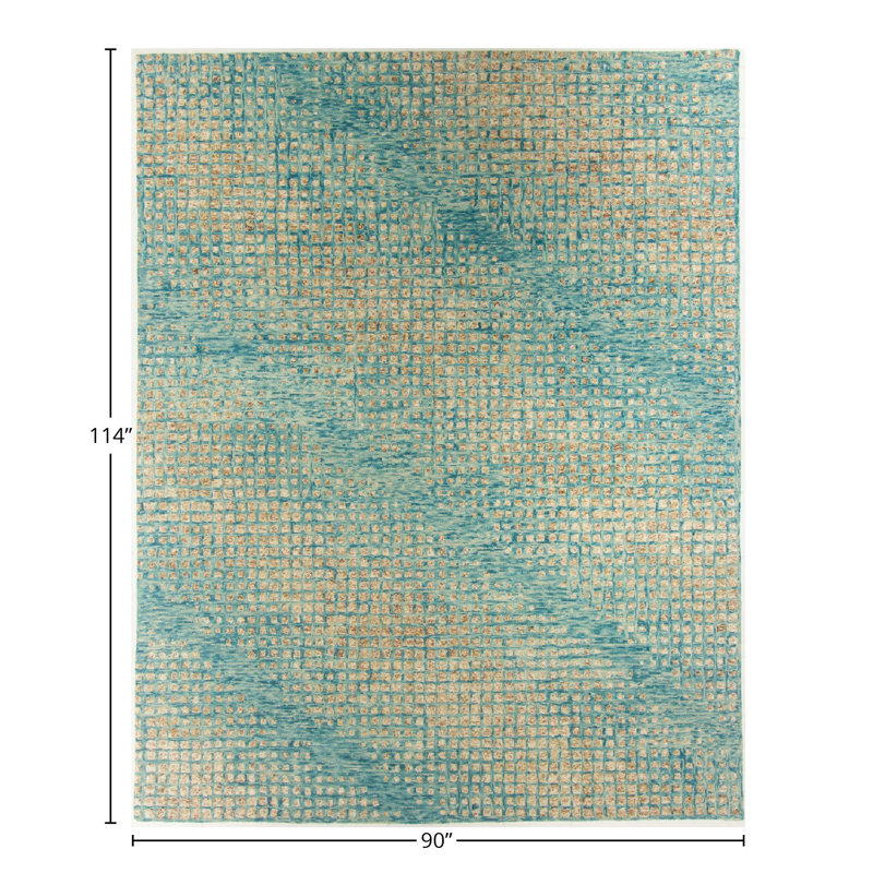 Tapis rectangulaire 7 pi 6 po x 9 pi 6 po