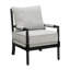 Chaise d'appoint rembourrée avec structure en bois tourné, gris-396921502-396921474-396921503