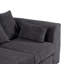 Moana 3 - Piece Upholstered Corner Sofa Chaise with Ottoman-966878849-966878854