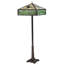 Lampe sur pied 64,5 "H Green Pine