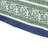 Square Floral Cotton Tablecloth