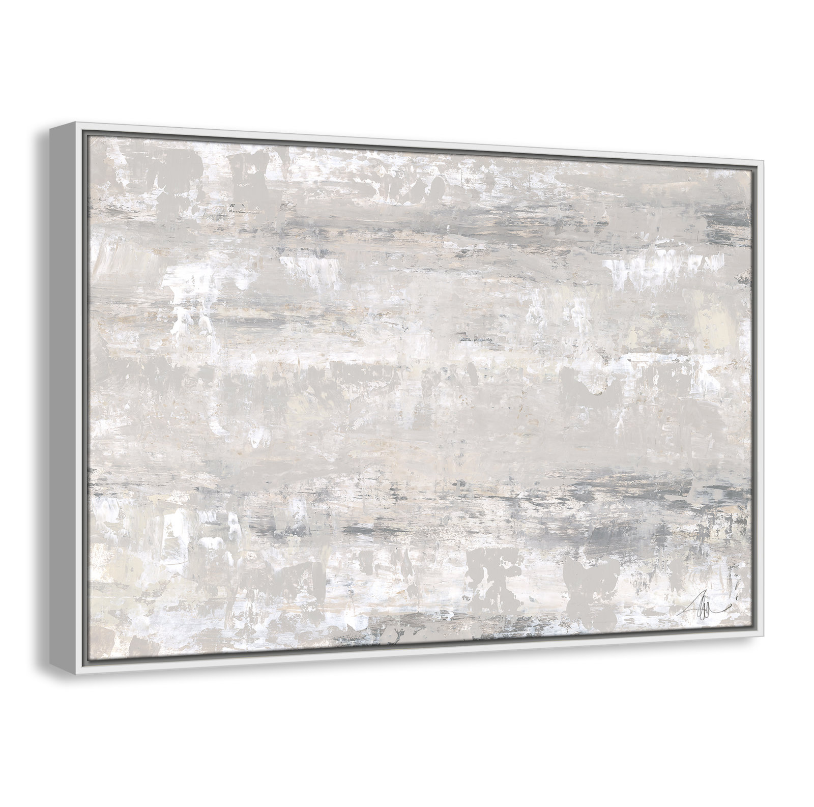 Tryston "Desert Winds" Print by Filippo Ioco, 25.5" H x 37.5" W x 2" D, White Framed Canvas