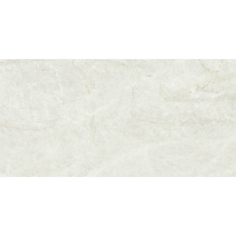 Precious Marble 12 in. x 24 in. Polished Porcelain Marble-Look Floor And Wall Tile (13.56 Sq. Ft. / Case), Taj Mahal Light