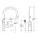 Allure Single Handle Kitchen Faucet with Lever and Side Spray