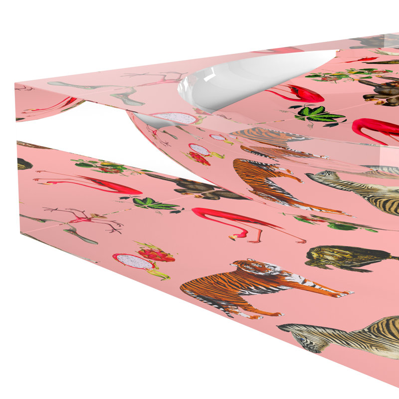 Exotix Flamingo Acrylic Candy Catchall Dish