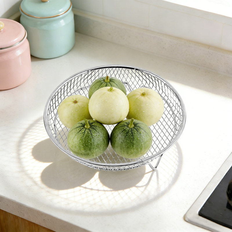 Accessoires de cuisson pour friteuses et fours à air 3 pièces, Round