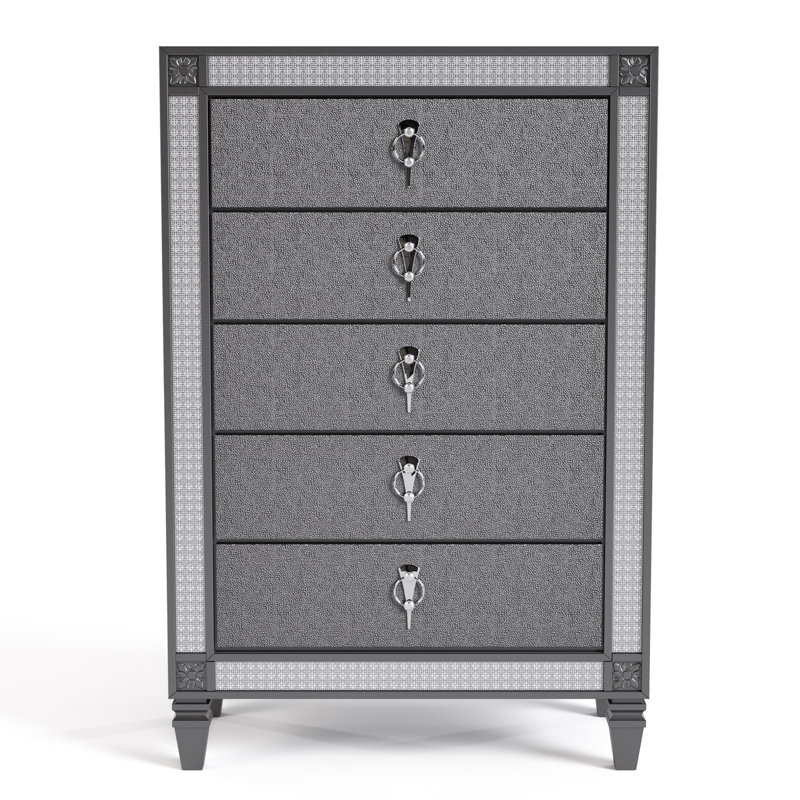 Commode 5 tiroirs Mukadder