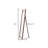 Retro Rectangular Black Walnut Full-Length Mirror