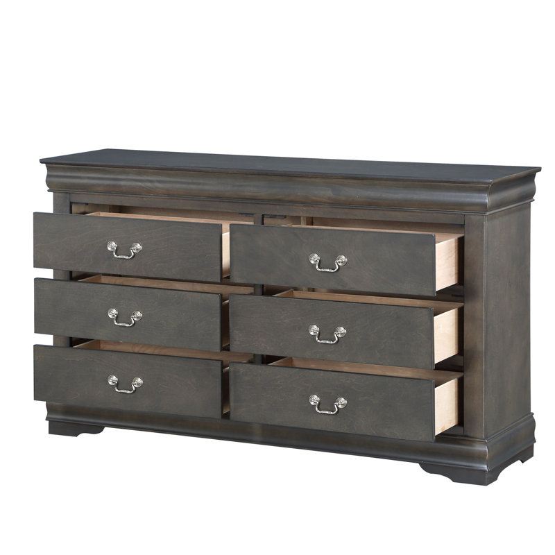 Commode Louis Philippe, Gris foncé