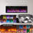 Ultra-narrow frame large screen multi-functional electronic fireplace-553027010