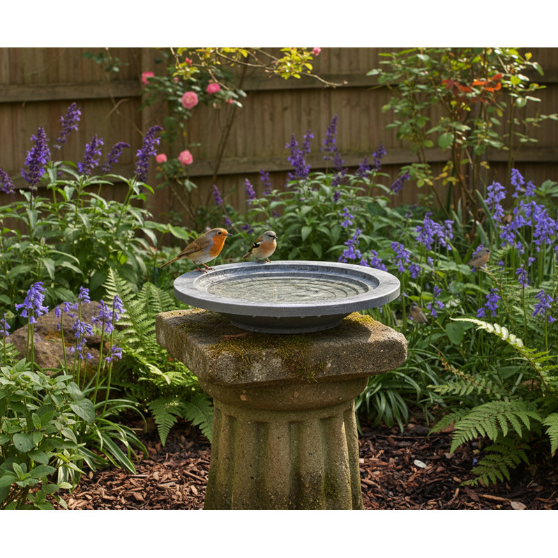 Plastic Birdbath