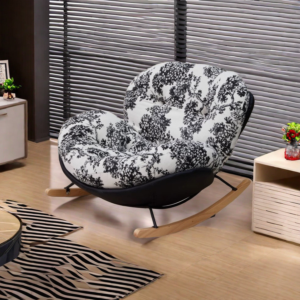 SUPROT Vintage color-matching rocking chair | Wayfair