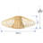 Belhaven 1 - Light Natural Dome Pendant