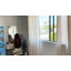 Rideaux rayés en chenille 3D en lin tweed texturé, filtrant la lumière, tissé, brodé, rideaux doux et luxueux pour le salon, la chambre à coucher, œillets, intimité, 2 panneaux-128530159-128530157