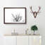 Birds In The Trees Painting - Single Picture Frame Print on MDF-56634022-56634023