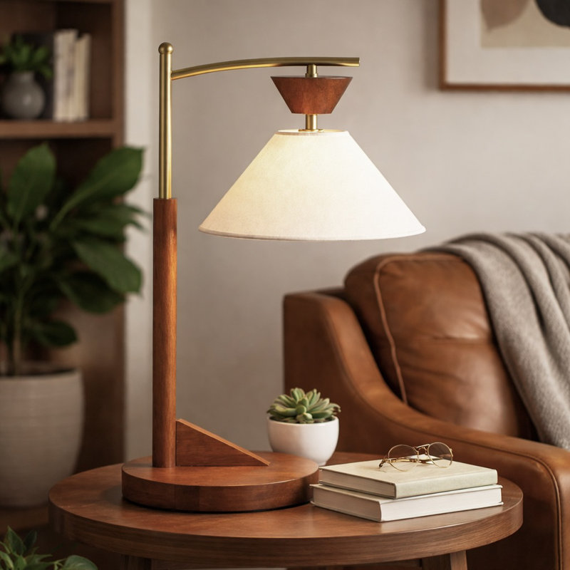 Mid Century Modern Bedside Table Lamp