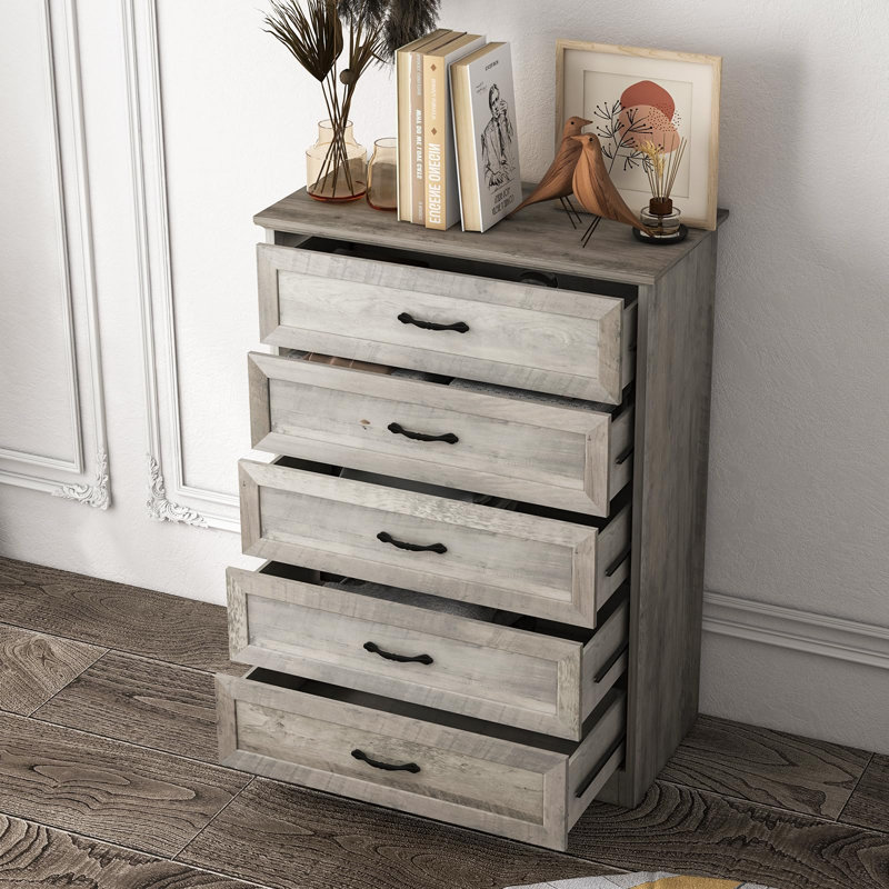 80cm W 5 - Drawer Chest of Drawers