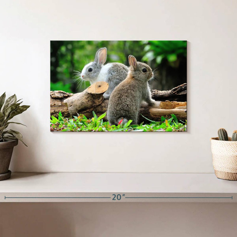 Brampt Garden Rabbits, 8" H x 12" W