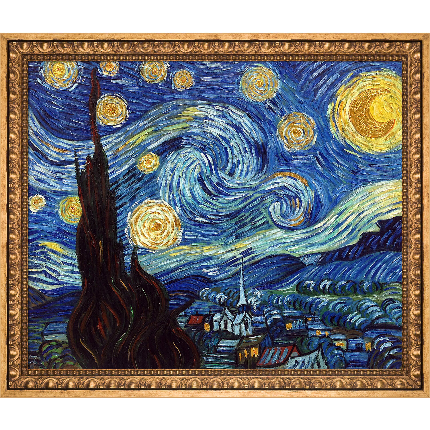  GRAPHICS & MORE Starry Night by Vincent Van Gogh Purse Bag  Hanger Holder Hook : Clothing, Shoes & Jewelry