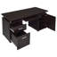 Bureau d'ordinateur en bois manufacturé Azayliah-33090307