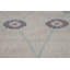 Tapis turc traditionnel floral ivoire 8 x 10