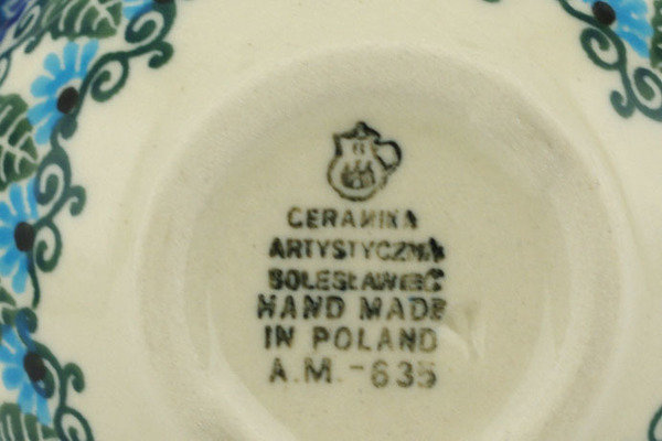 Forget Me Not Stoneware Salad Bowl
