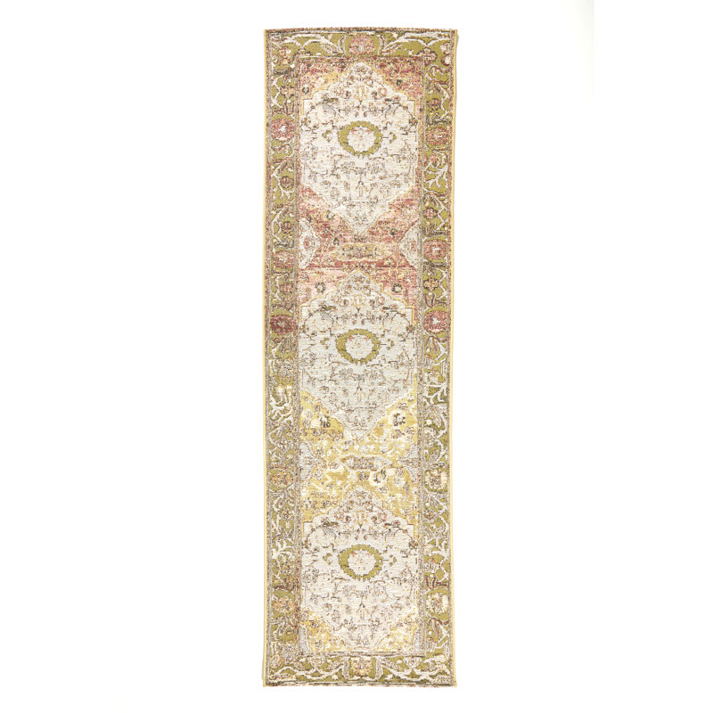 Ternan Power Loomed Indoor/Outdoor Rug, Blue, 2'2x7'6
