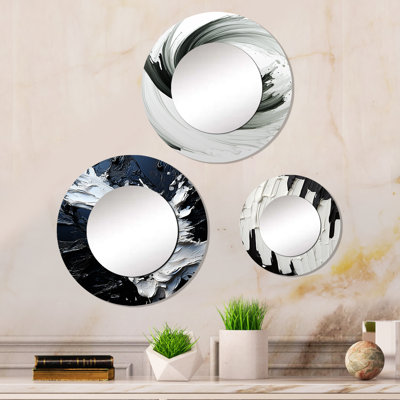 Ellisen Metal Round Mirror