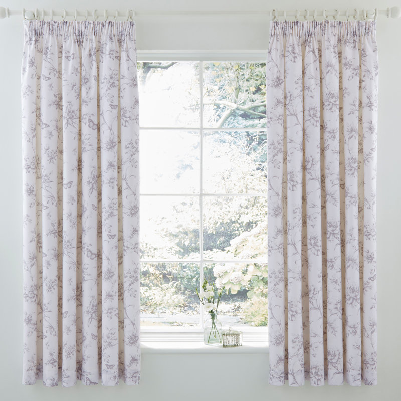 Pheobe Semi Sheer Curtain Pair