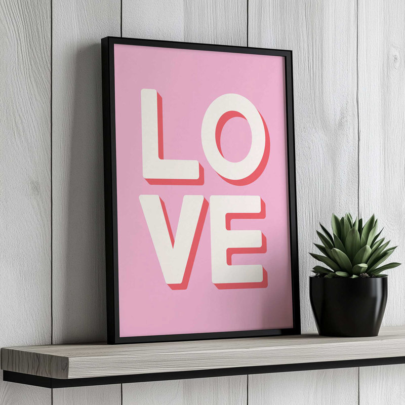«Love rose» par Garima Dhawan, reproduction d'art sur toile, H 16 po x l 12 po, Doré
