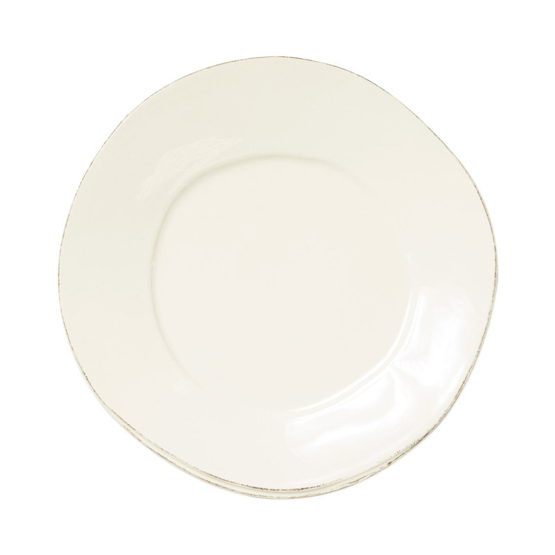 Assiette plate 10,5 po Lastra, Lin