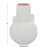 Cosmoliving By Cosmopolitan White Ceramic Modern Vase, 8" X 11"