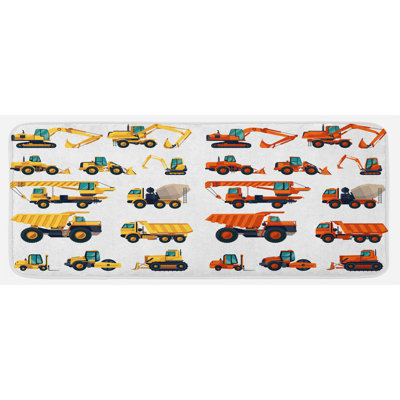 Tapis de cuisine Construction