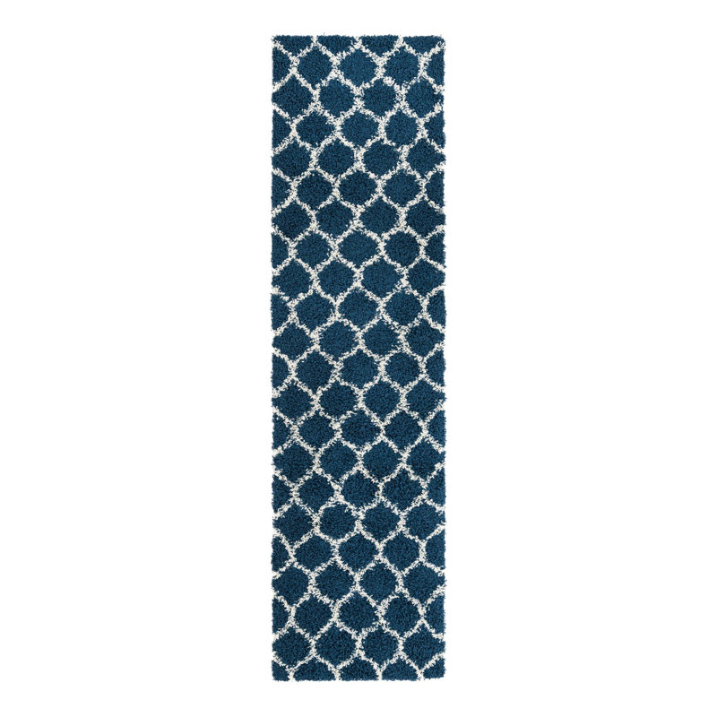 Geometric Indoor Rug, Runner 2'7" x 10'
