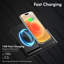Chargeur sans fil rapide 3 en 1, station de charge sans fil pliable pour appareils multiples - pour Apple iPhone 17 16e 16 15 14 Pro Max 13 12 11 - Watch 10 9 8 7 6 5 4 3 2 SE et Ultra Series - Airpods 4 3 Pro