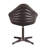 Leather Swivel Chair - Ebony, Construction Ebony Office Swivel, Provides Good Support