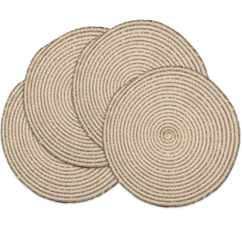 Seagrass Spiral Placemat Set