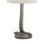 Lampe de table 23 po en résine de bronze avec abat-jour en lin Cobra-852139978-852139981
