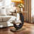 20.47''Arc-Shaped Side End Table