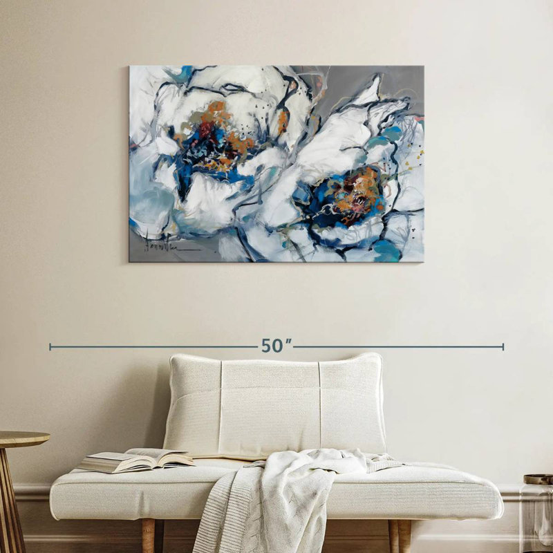 Avery fleurit doucement, H 26 po x l 39 po