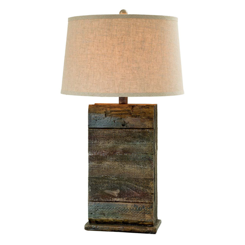 Lindel Table Lamp, Seal Blue Rock