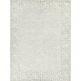 Caprice Oriental Handmade Wool Aqua Area Rug
